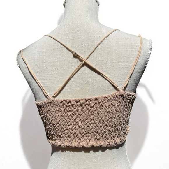 🌻 FREE PEOPLE Adella Bralette in Nude Size XS/S - Picture 9 of 11